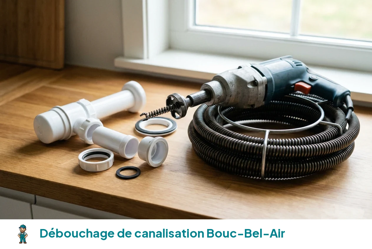Débouchage de canalisation à Bouc-Bel-Air