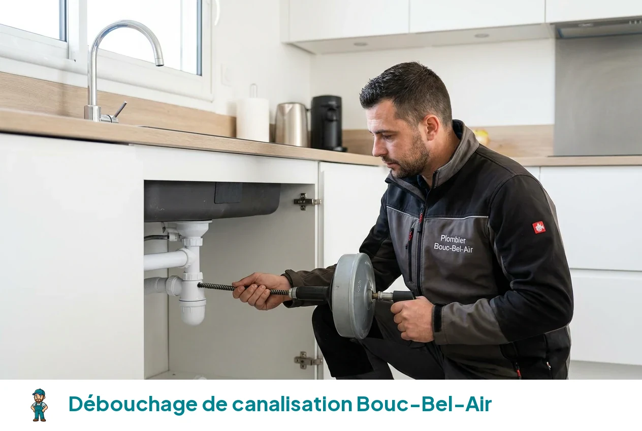 Débouchage de canalisation à Bouc-Bel-Air