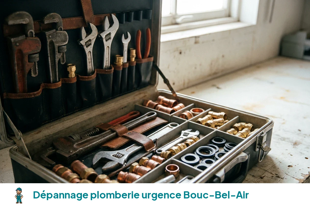 Dépannage plomberie urgence à Bouc-Bel-Air