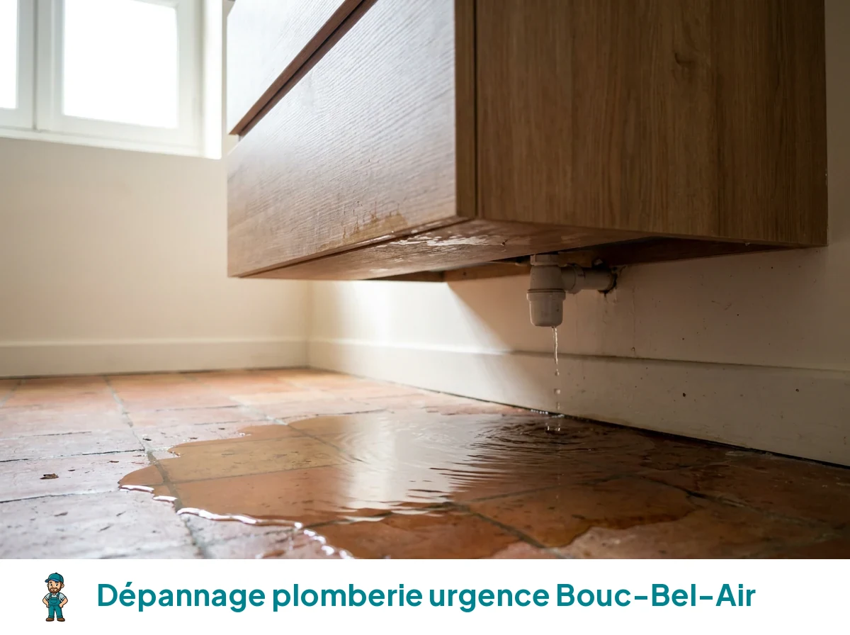 Dépannage plomberie urgence à Bouc-Bel-Air