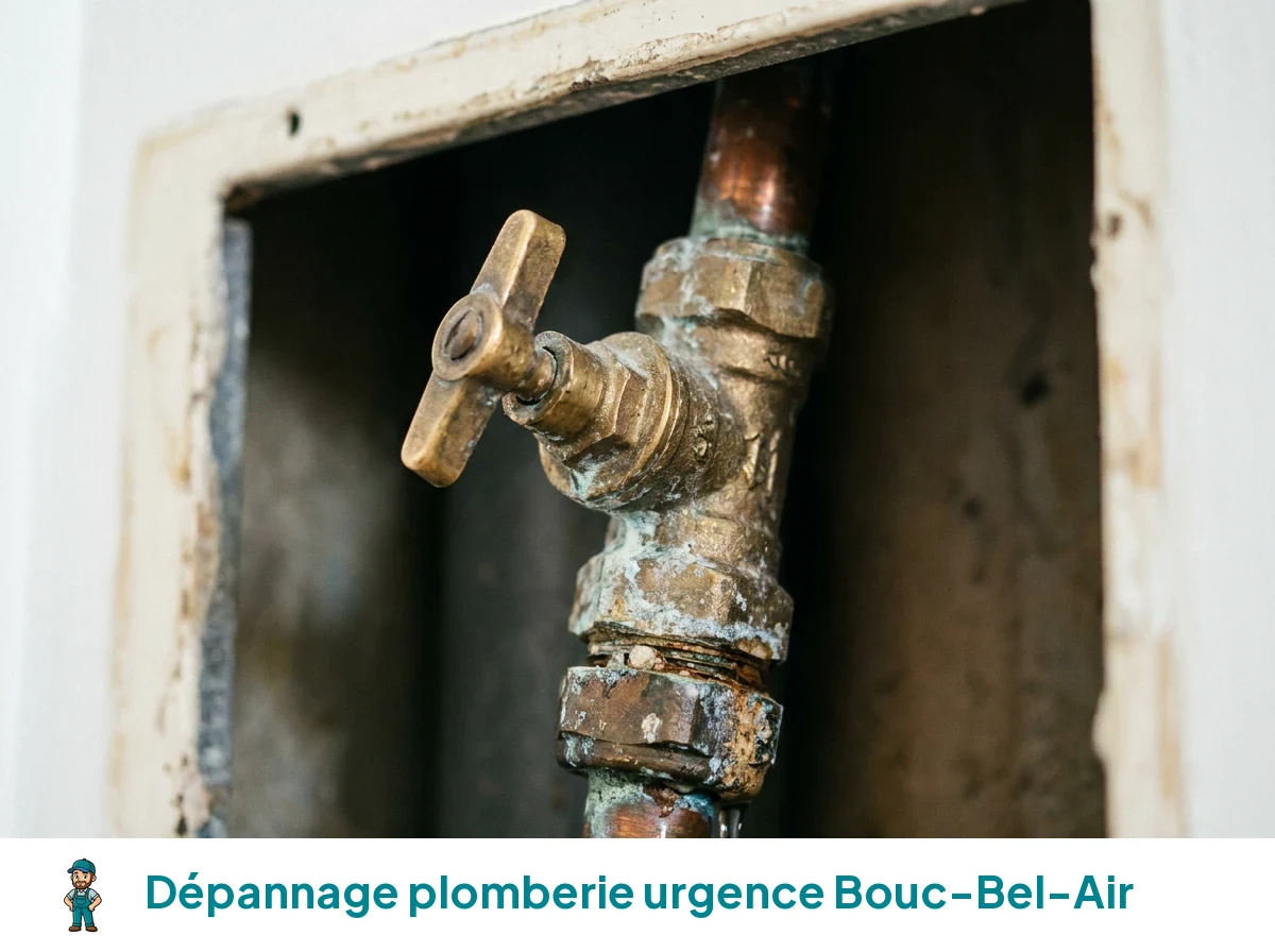 Dépannage plomberie urgence à Bouc-Bel-Air