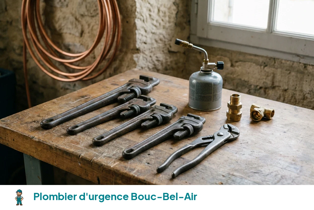 Plombier d'urgence à Bouc-Bel-Air