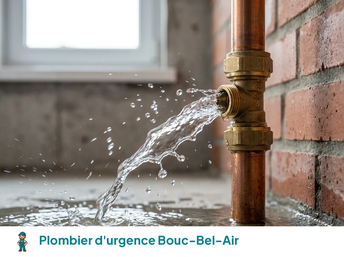 Plombier d'urgence à Bouc-Bel-Air