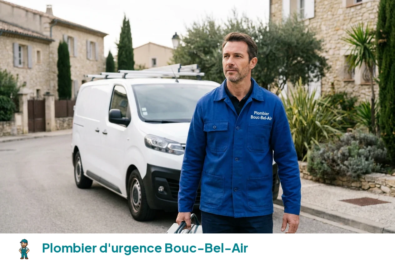 Plombier d'urgence à Bouc-Bel-Air