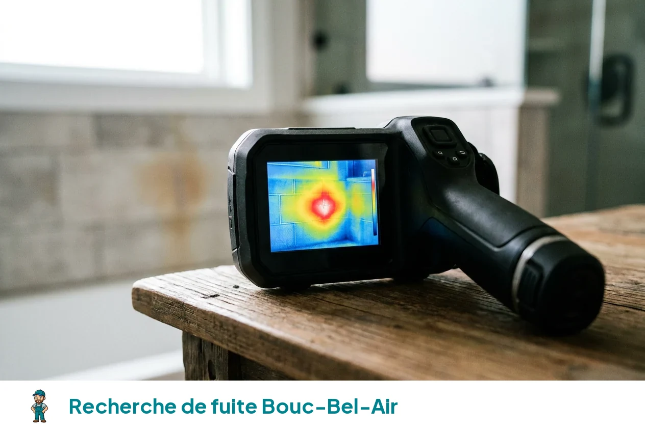 Recherche de fuite à Bouc-Bel-Air