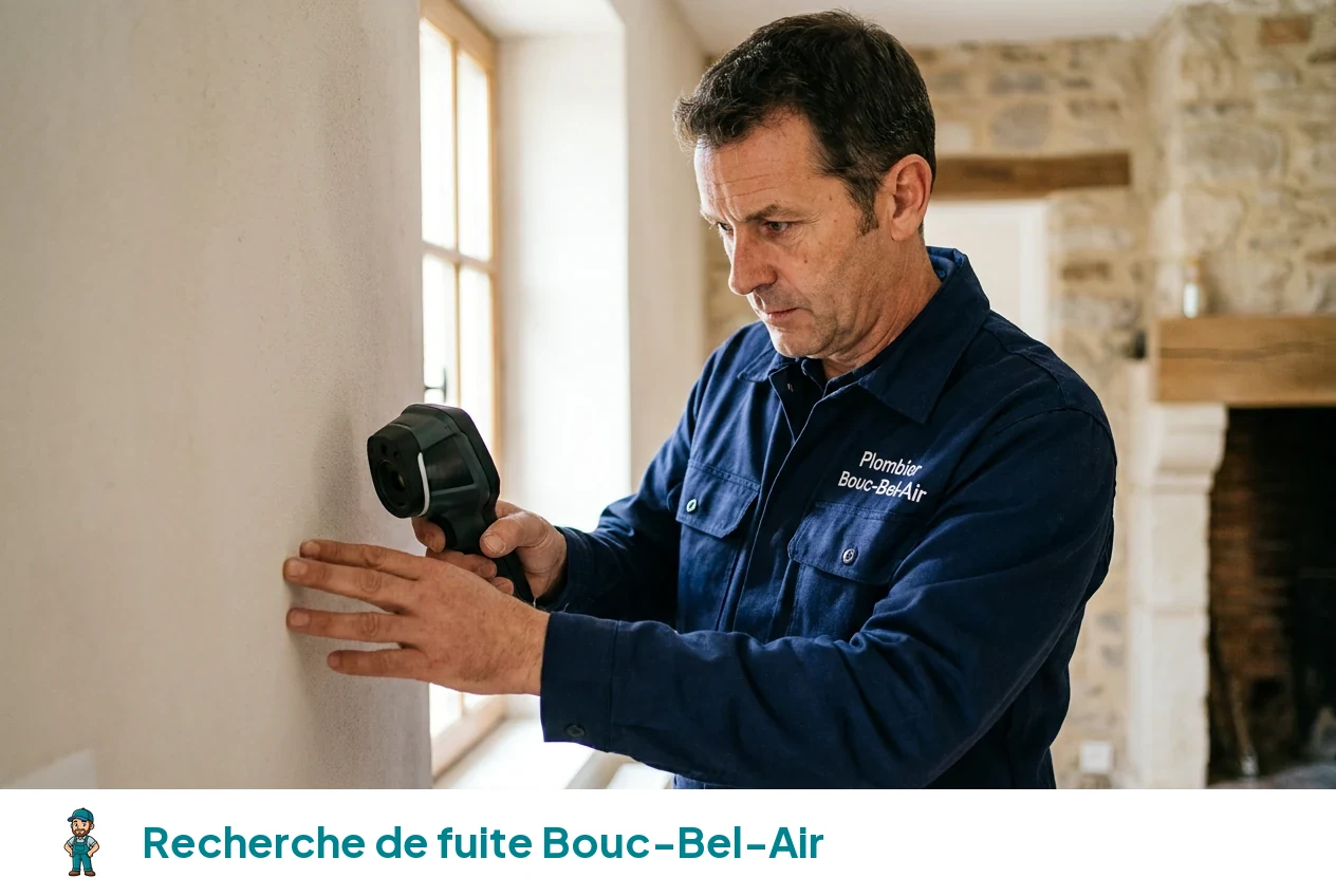 Recherche de fuite à Bouc-Bel-Air