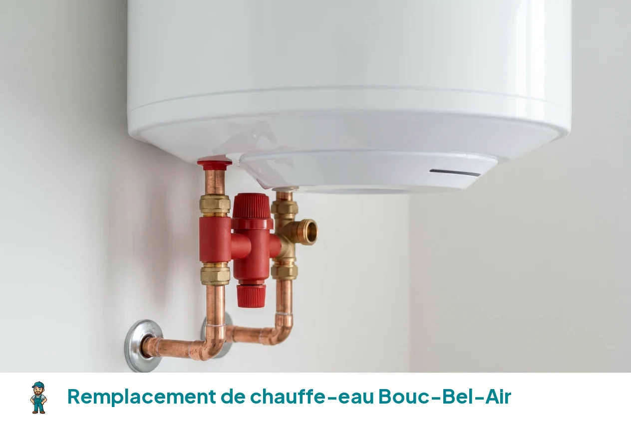 Remplacement de chauffe-eau à Bouc-Bel-Air