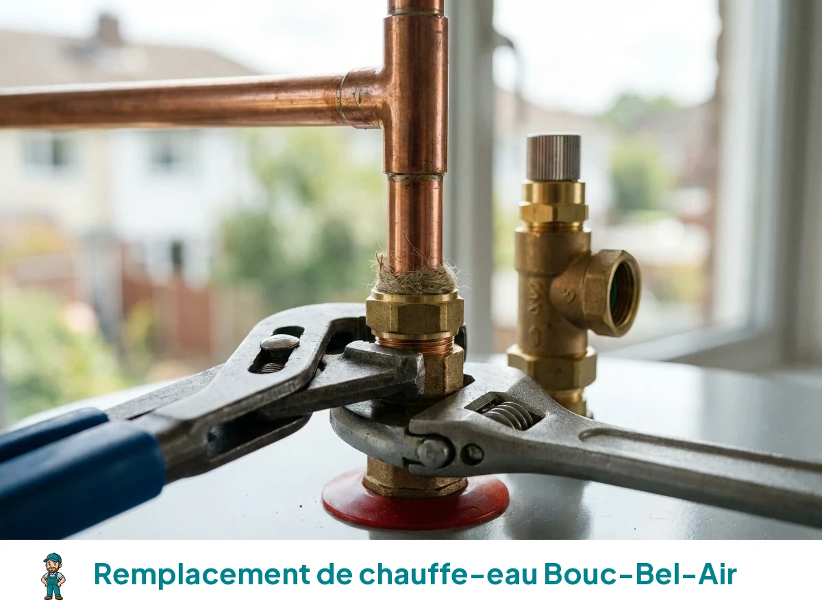 Remplacement de chauffe-eau à Bouc-Bel-Air