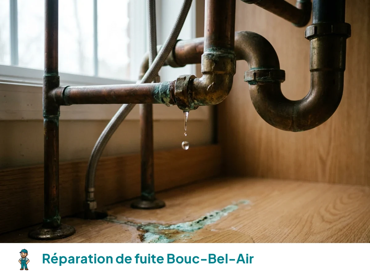 Réparation de fuite à Bouc-Bel-Air