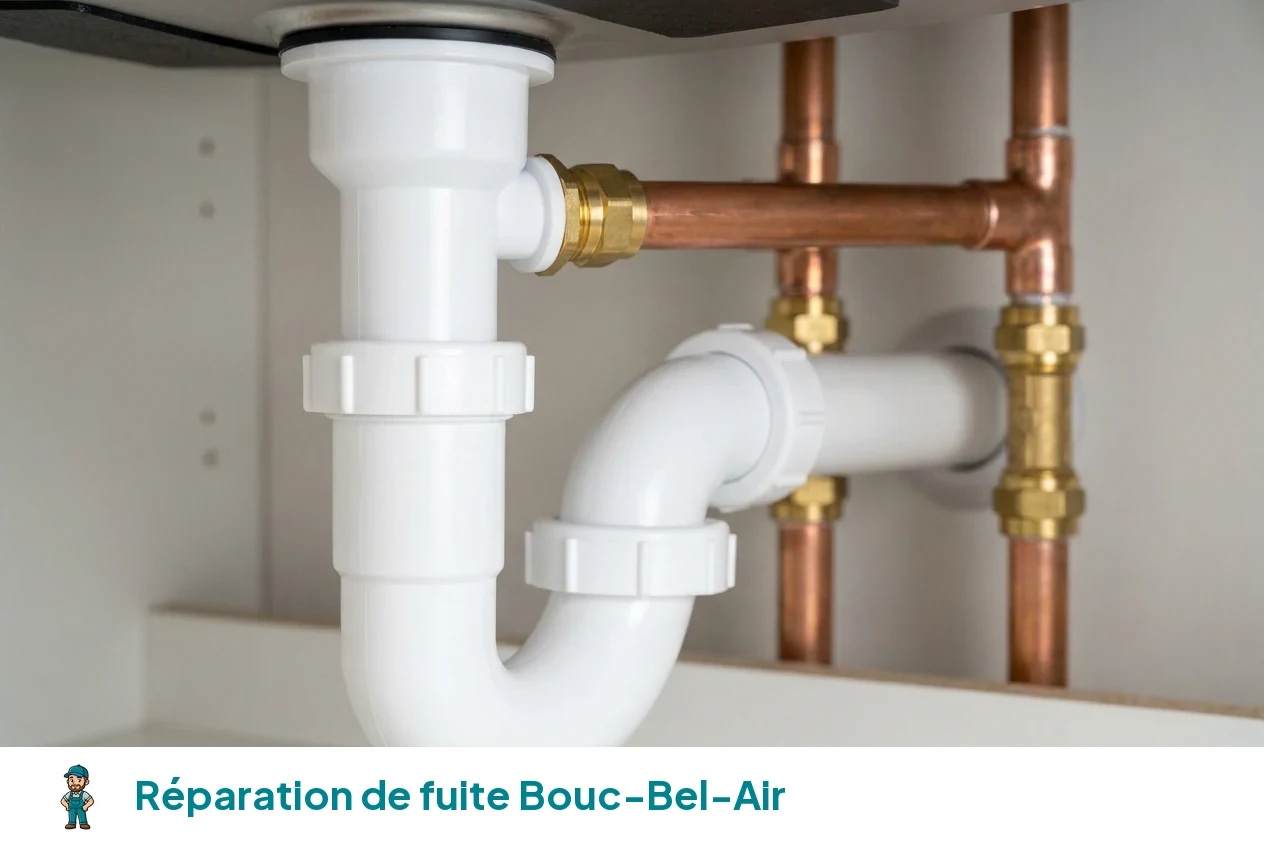 Réparation de fuite à Bouc-Bel-Air