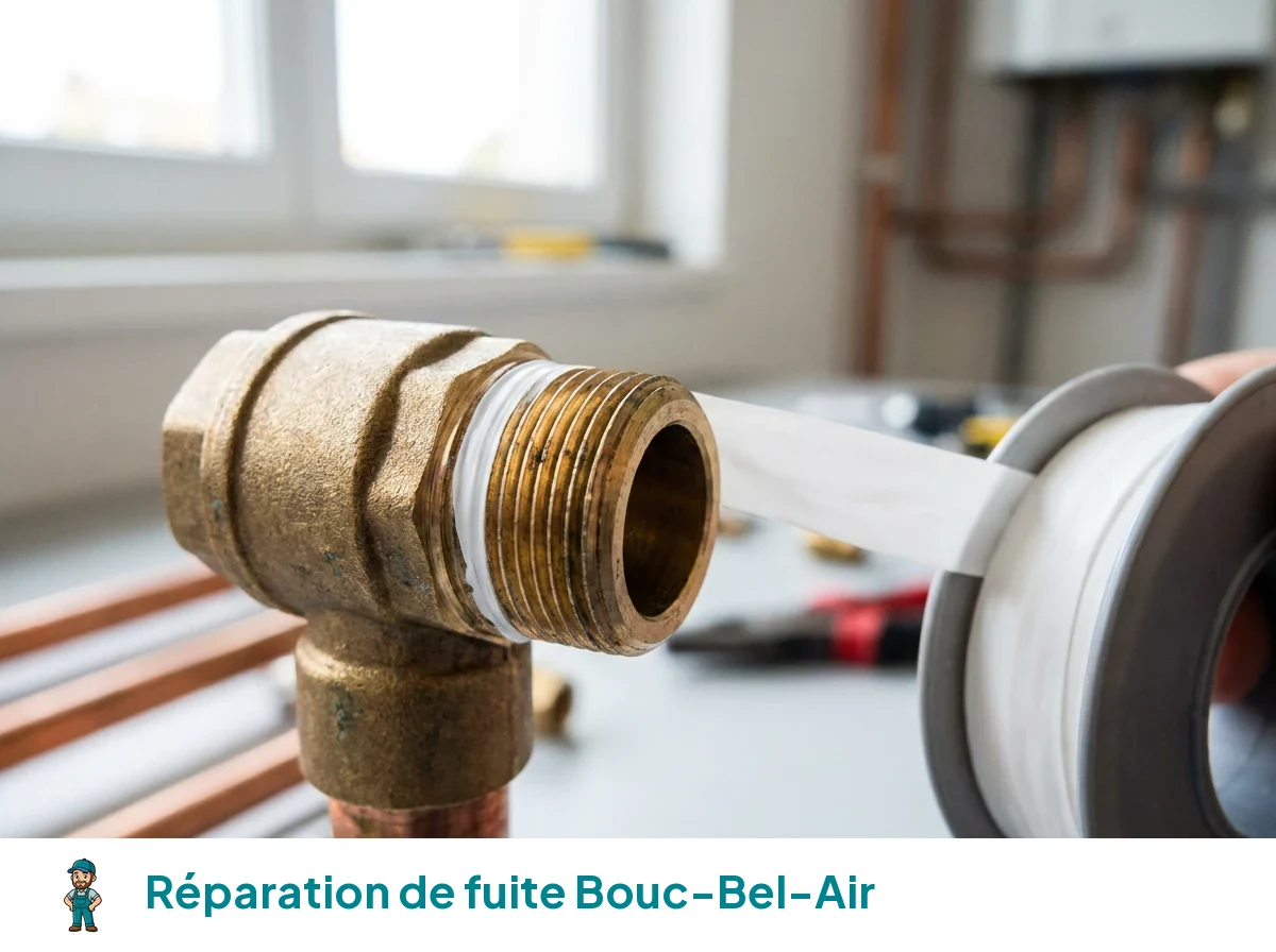 Réparation de fuite à Bouc-Bel-Air