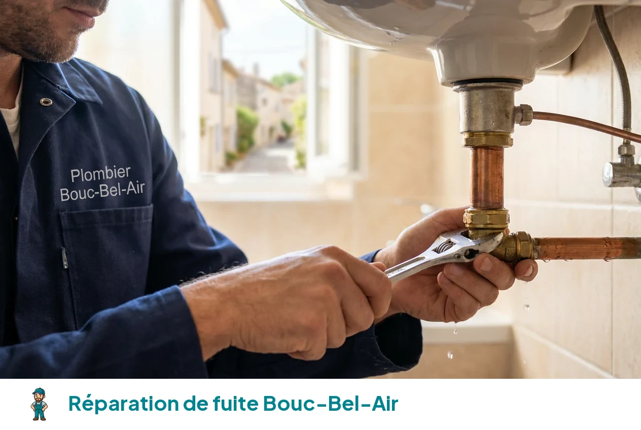 Réparation de fuite à Bouc-Bel-Air